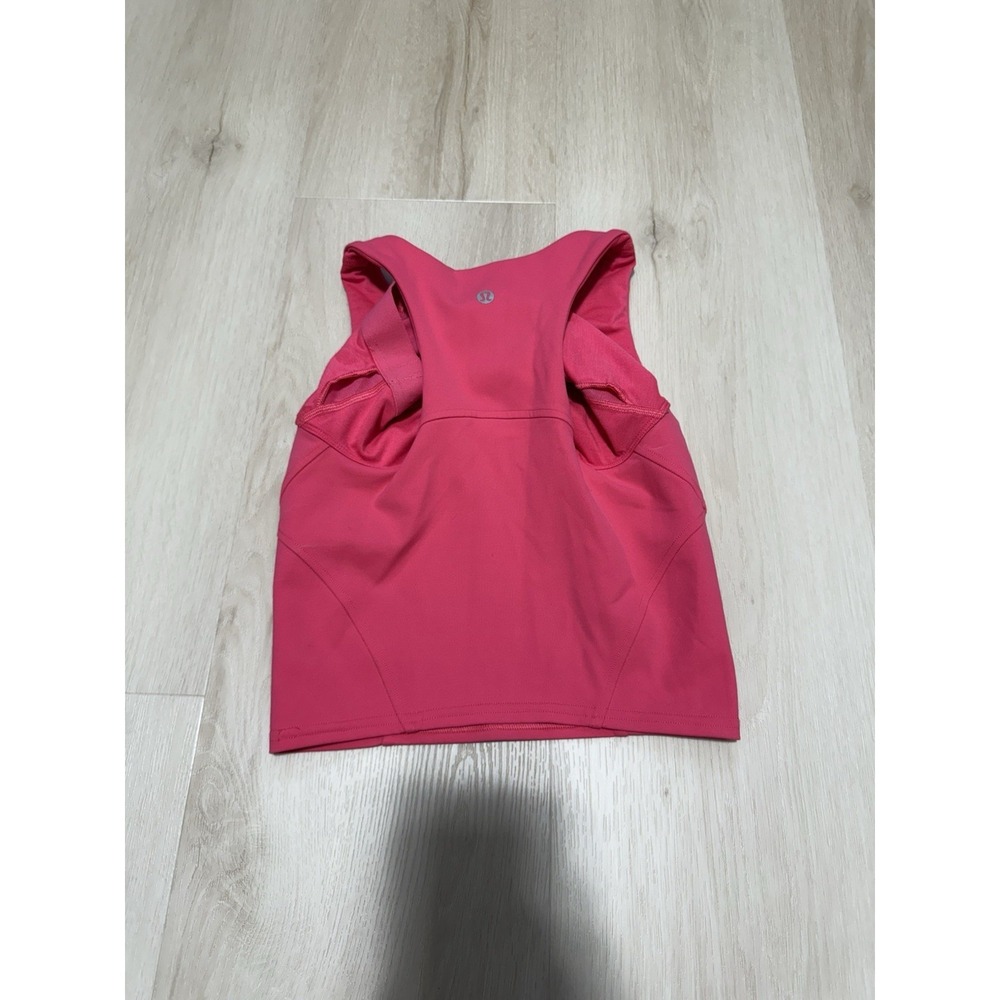 Pink Lululemon Align Crop Tank Top / Pink Lululemon Tank Top Sports Bra Women XS